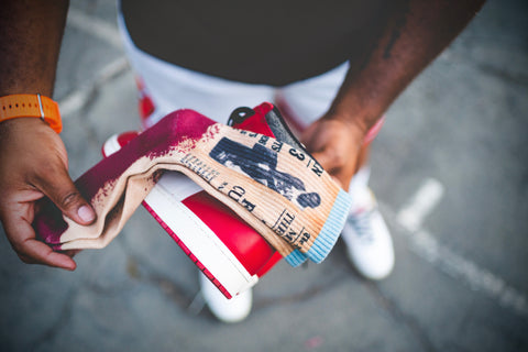 The Mike in the Mecca “lost and found” socks SIZE MEDIUM (U.S. 8-12)