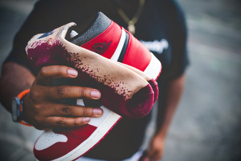 The Mike in the Mecca “lost and found” socks SIZE MEDIUM (U.S. 8-12)